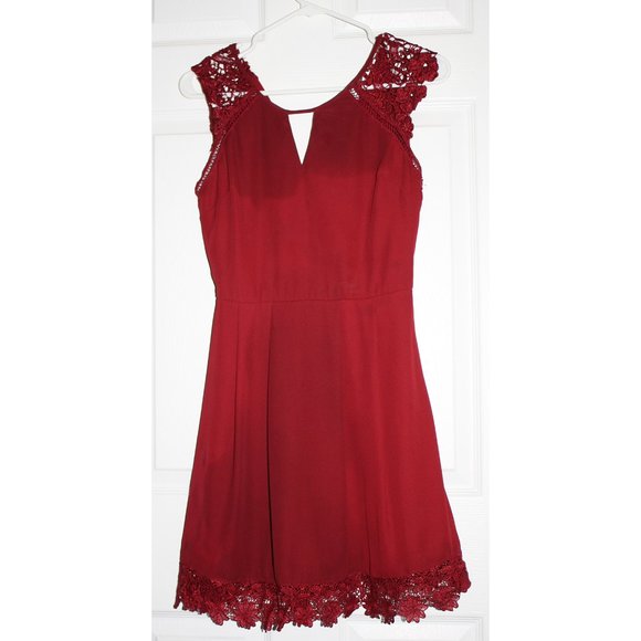 Red Cocktail Dress - Picture 1 of 3